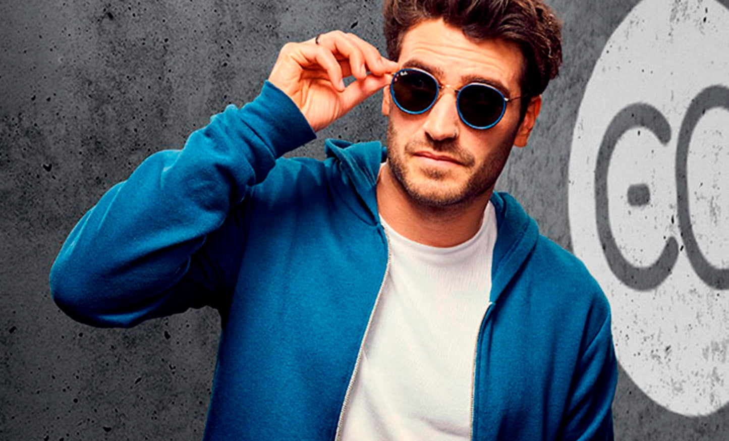 Ray-Ban RB3447 - Round metal